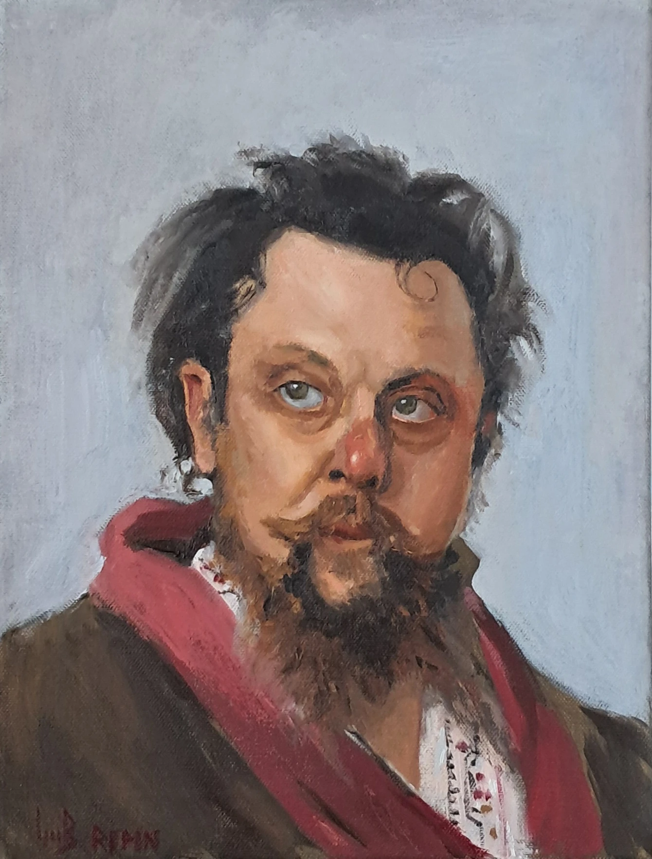 Mussorgsky - Master Copy after Ilya Repin